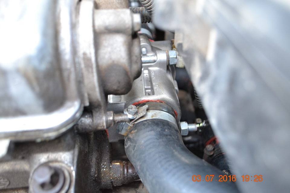 Запись №11. Термостат Лада Гранта. — Lada 2115, 1,6 л, 2009 года ...