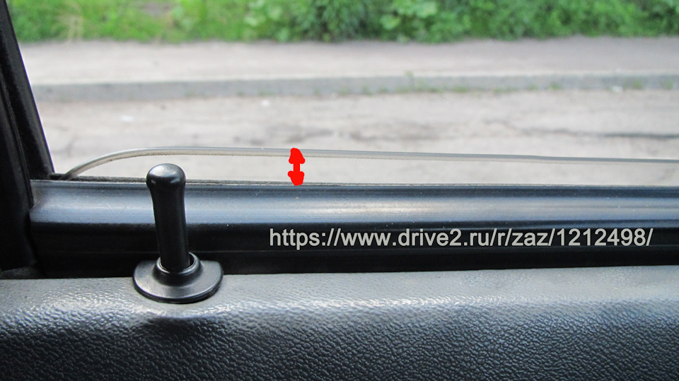Вопрос — стекло в дверях — не опускается полностью! — ЗАЗ 1103, 1,2 л ...
