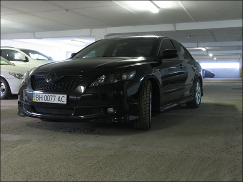 Black headlights - Toyota Camry 24L 2006