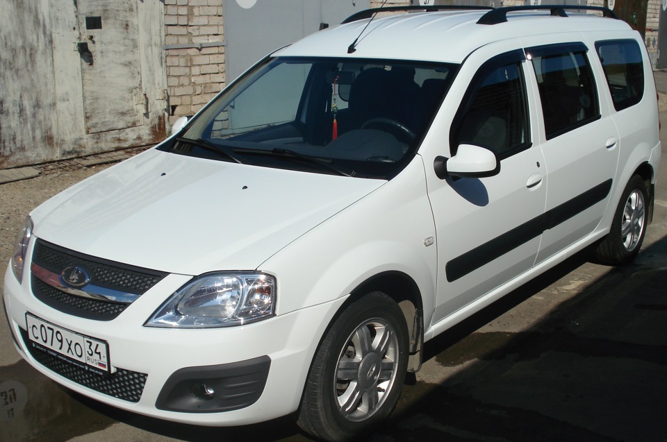 Установил ветровики VAD — Lada Ларгус, 1,6 л, 2012 года | аксессуары ...