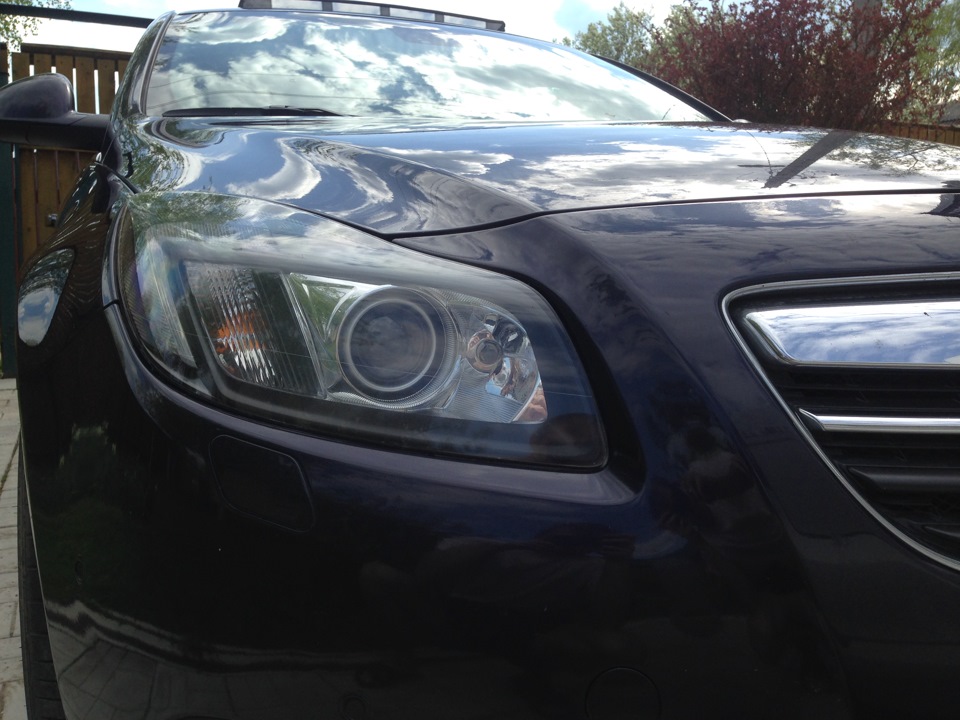 Как я красил фары — Opel Insignia (1G), 2 л, 2013 года | своими руками ...