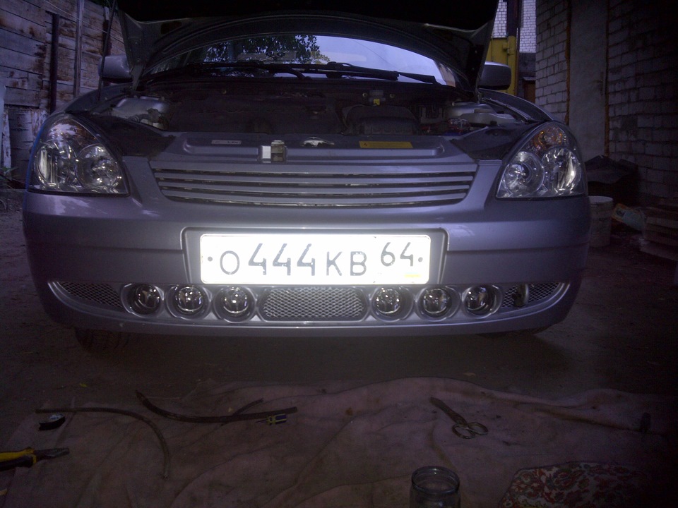 13) 6 туманок на приоре! давно хотел давно мечтал. — Lada Приора ...