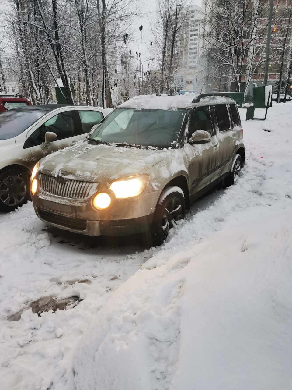 Фото в бортжурнале Skoda Yeti