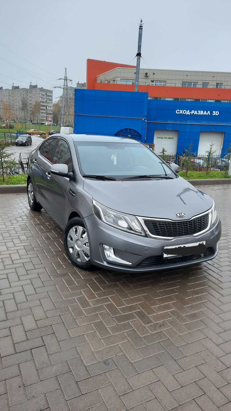 Продан. — KIA Rio (3G), 1,6 л, 2012 года | продажа машины | DRIVE2