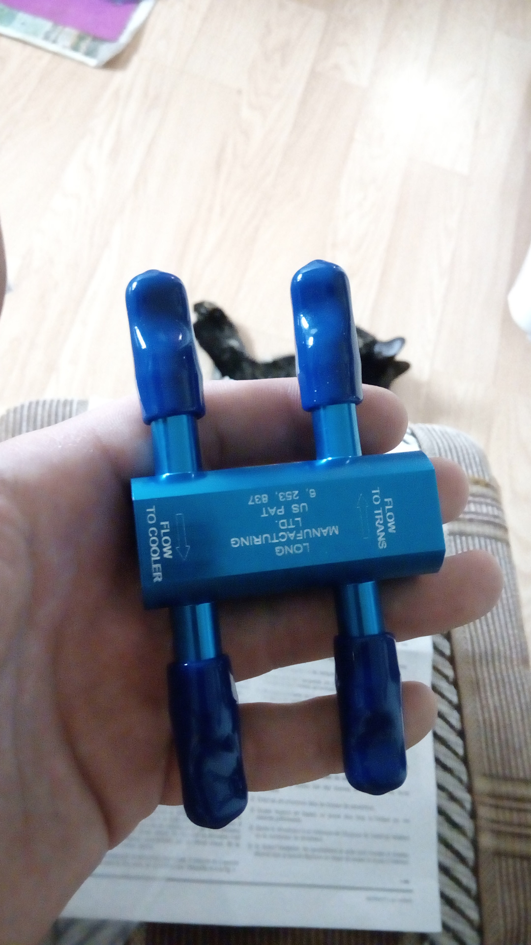 Байпас на доп охлаждение АКПП — Mitsubishi Montero Sport (1G), 3 л ...