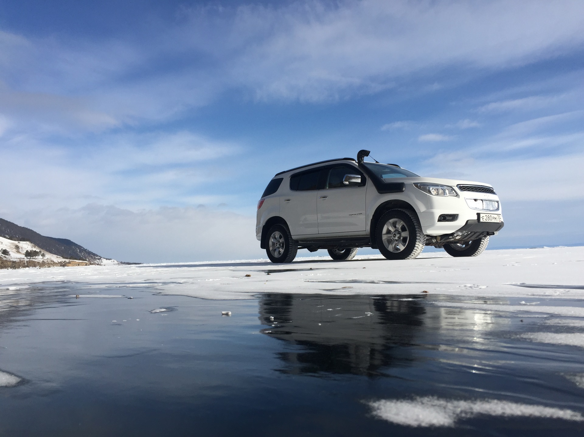 Chevrolet trailblazer 2015 с человеком