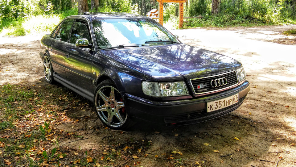 Покраска, или как преобразилась невеста после малярки. - Audi S6 (C4), 2,2 л, 19