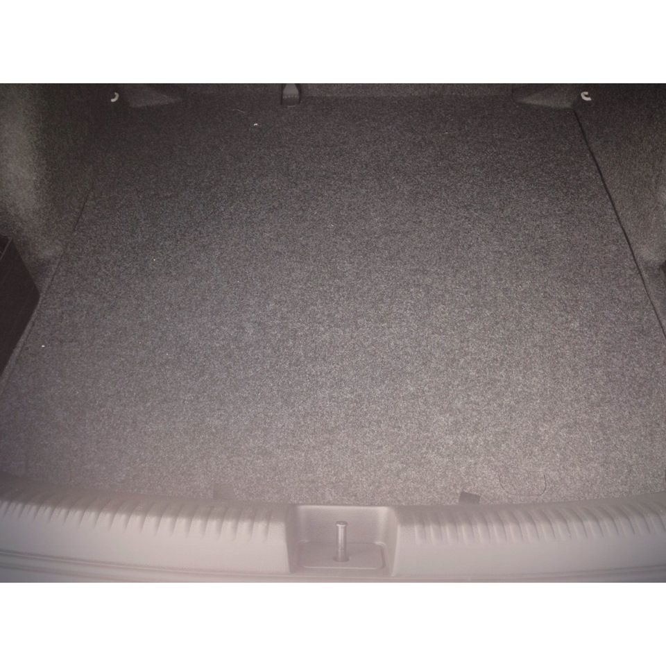Коврик из "Пенки" в багажник (OEM) — Volkswagen Jetta VI, 1,6 л, 2013 ...