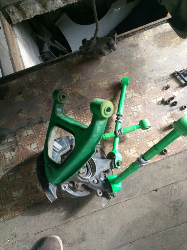 Регулируемые рычаги — Toyota Mark II (90), 3 л, 1994 года | своими ...