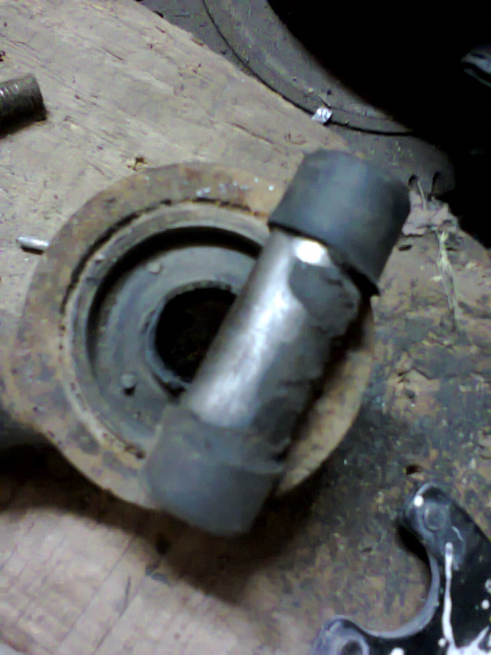 Переделка передних тормозов — Audi 200 (20v), 2,2 л, 1990 года | тюнинг ...