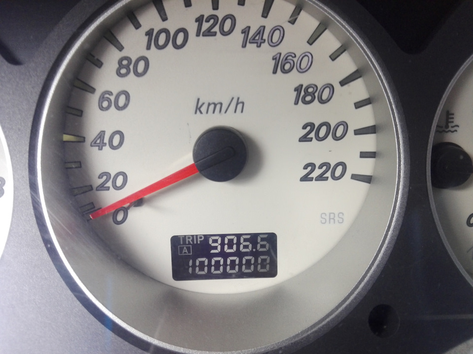 экран одометра