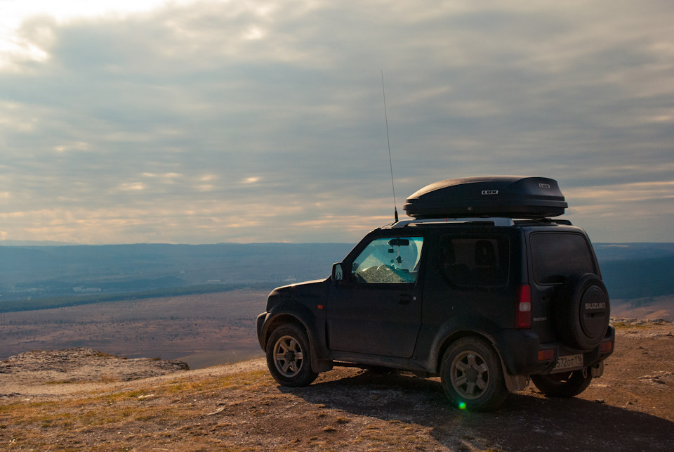 Джимник на вершине Белой Скалы — Suzuki Jimny (1G)