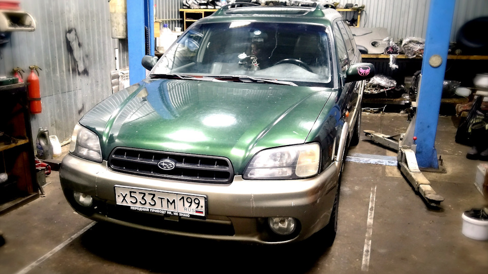 Перегрев тормозных дисков — Subaru Legacy Outback (BE, BH), 2,5 л, 2000 ...
