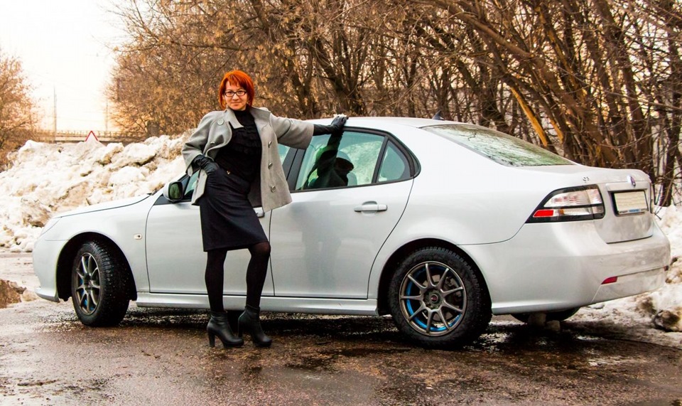 Весеннее настроение) — Saab 9-3 (2G), 2 л, 2008 года | фотография | DRIVE2