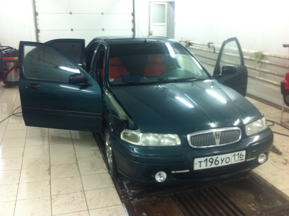 Чистоган — Rover 400 Mk2, 1,6 л, 1997 года | мойка | DRIVE2