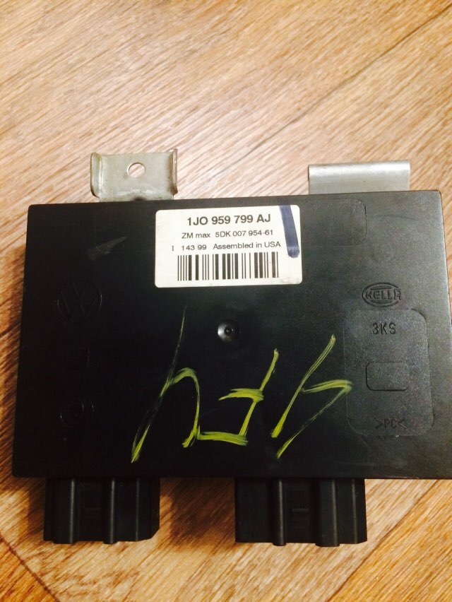 Друзья, нужна помощь в распиновке Блока Комфорта — Volkswagen Bora, 1,6 ...