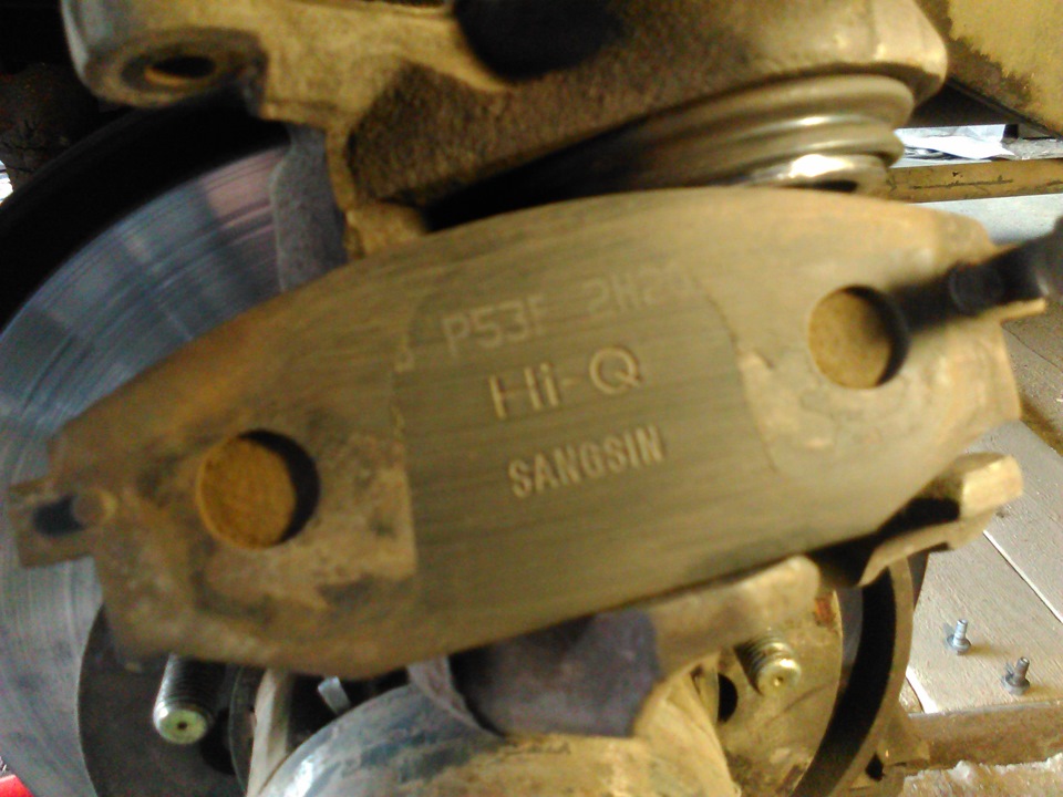 Греются передние диски. — Hyundai Galloper, 3 л, 1992 года | наблюдение ...