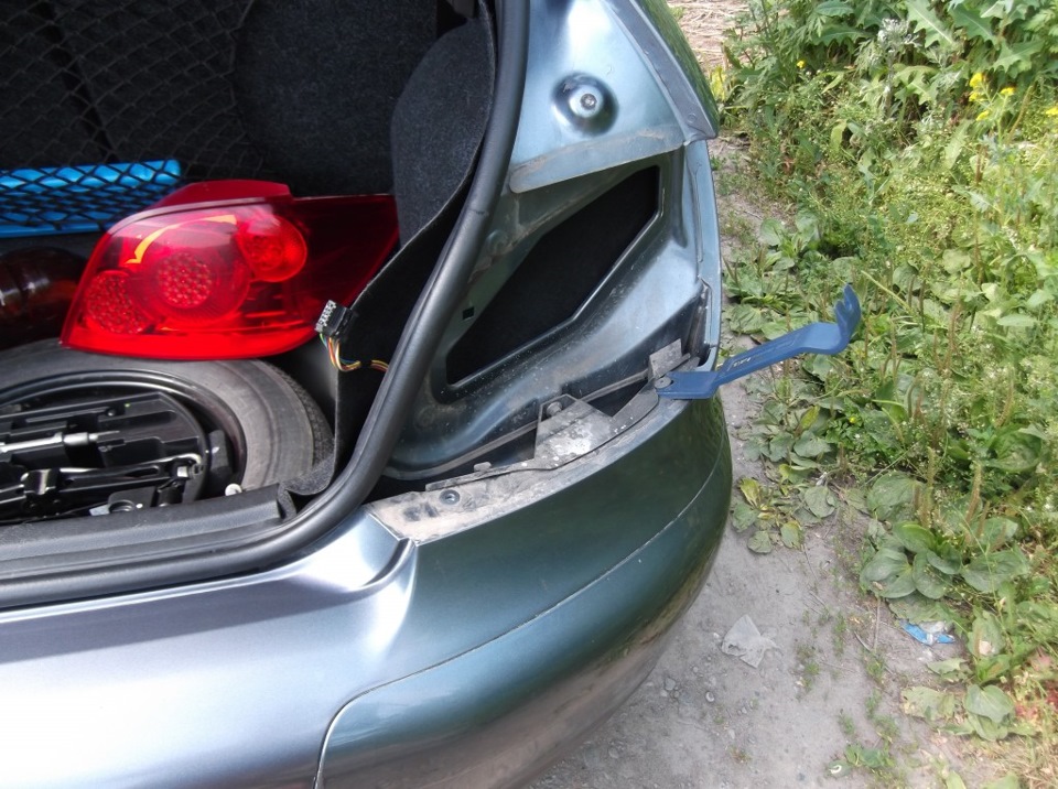 Установка парковочного радара (парктроник) Начало. — Peugeot 307, 1,6 л ...