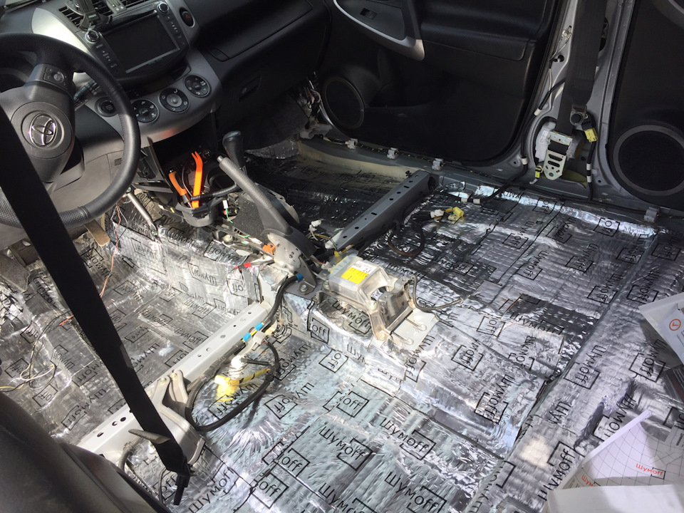 Проклеил тонель хорошо — Toyota RAV4 (III)