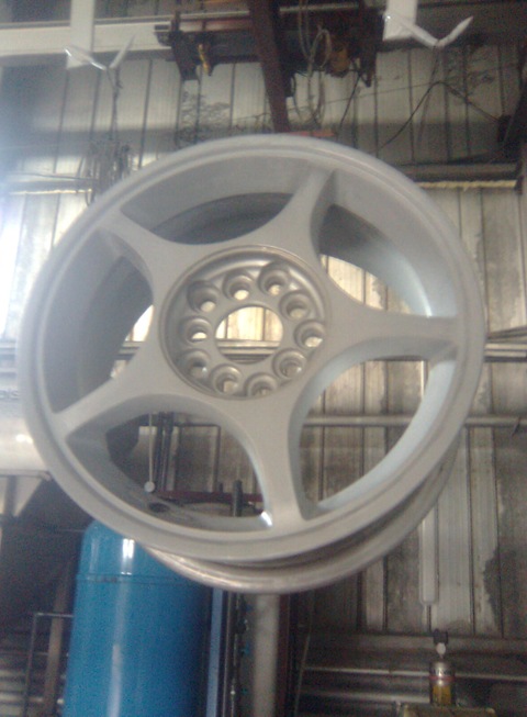 How I polymerised wheels - Toyota Carina ED 20L 1996