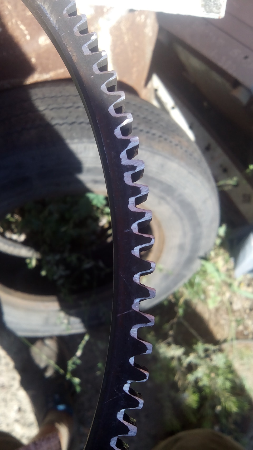 Замена зубчатого венца на маховике газ 2410 — ГАЗ 2410, 2,4 л., 1989 ...