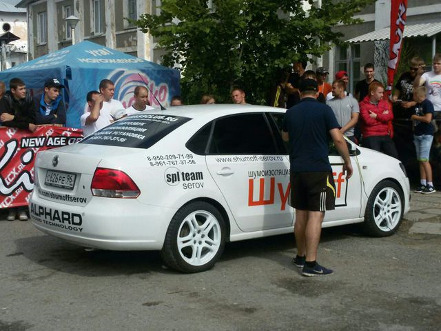 УрФА Шадринск 30/07/16 — Volkswagen Polo Sedan, 1,6 л, 2011 года ...