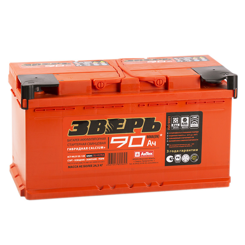 Производитель Компания «Аккумуляторные технологии» – ООО Страна Россия, Иркутск Емкость 90 А·ч Полярность Обратная Пусковой ток 800 А Габариты (ДxШxВ) 353x175x190 мм (с клеммами) Гарантия производителя 36 мес. (с даты продажи) — Chevrolet Captiva (1G)