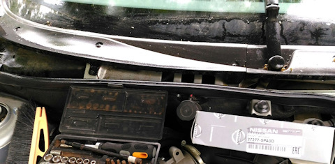 272775PA0D Фильтр возд отопит NISSAN INFINITI | Запчасти на DRIVE2