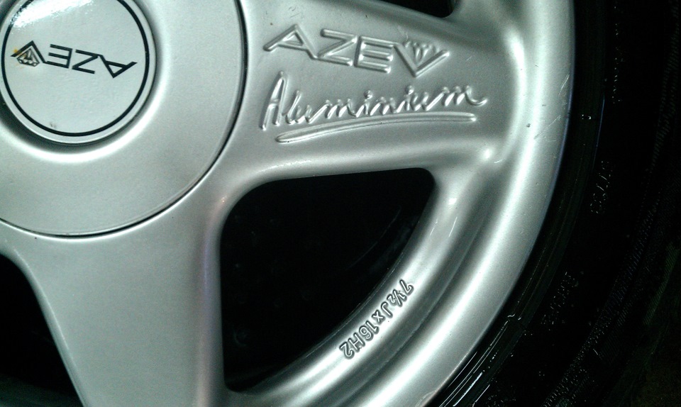 Новые диски AZEV R16 — Volkswagen Golf Mk2, 1,9 л, 1986 года | колёсные ...