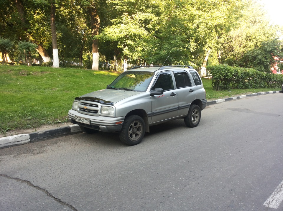 Дефлекторы — Chevrolet Tracker II, 2 л, 2000 года | тюнинг | DRIVE2