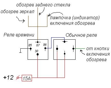 Не работает обогрев заднего стекла пежо 206