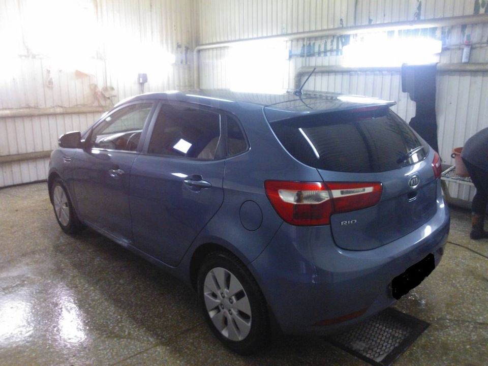 Кузовной ремонт по гарантии — KIA Rio (3G), 1,4 л, 2015 года | кузовной ...