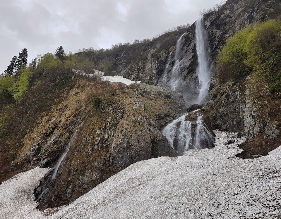 Я Вижу - Водопад Поликаря("Штаны")на ручье