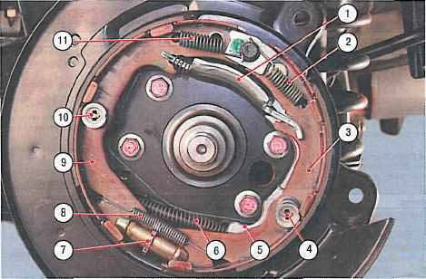 Mitsubishi Lancer IX: Замена задних тормозных дисков и колодок