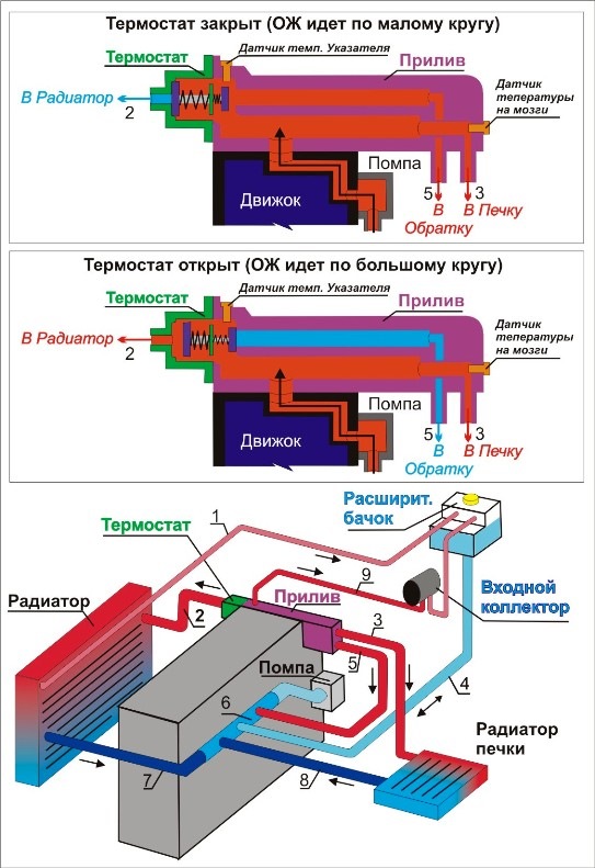 Опель омега схема охлаждения фото 162