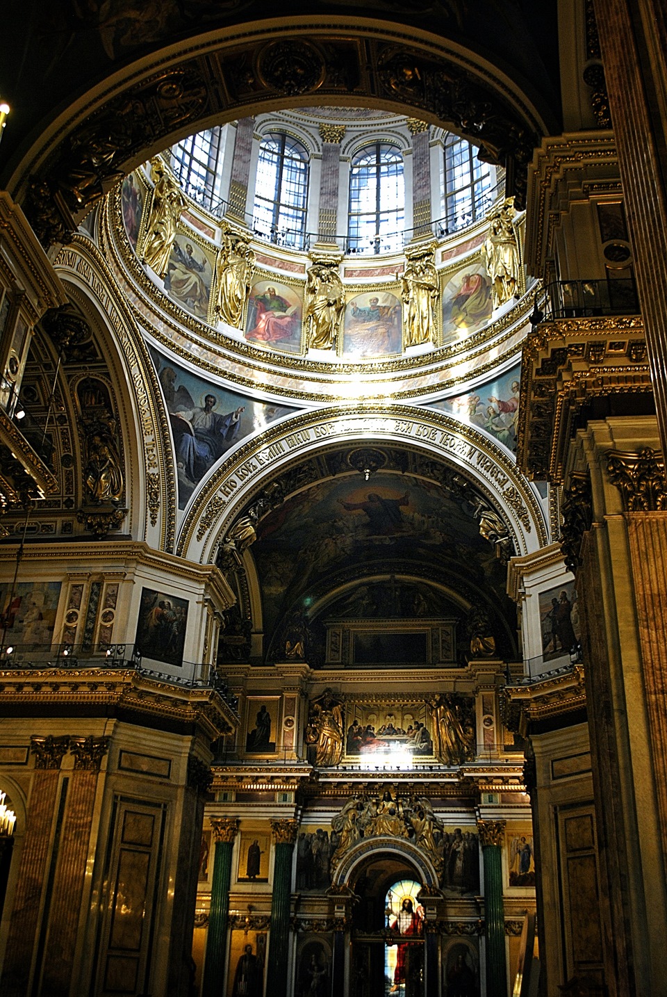 St Isaacs Cathedral inside view