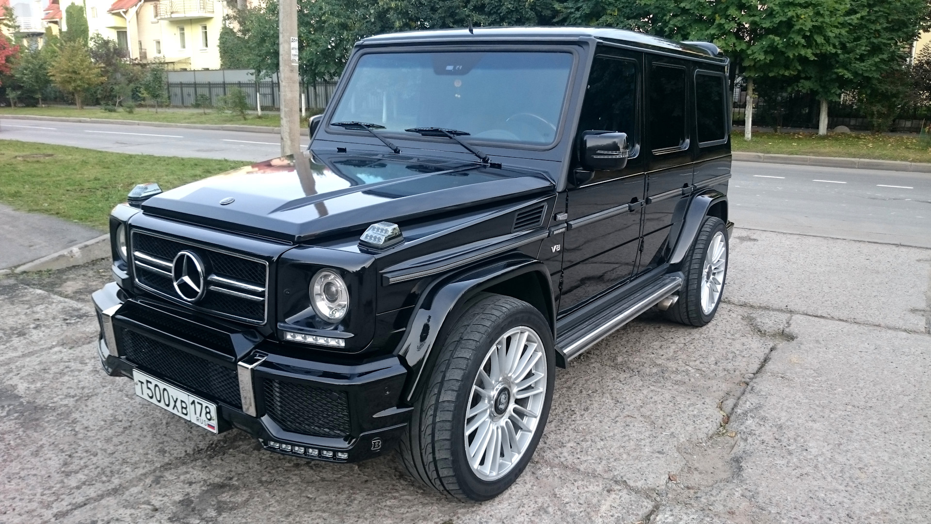 Mercedes Gelandewagen Brabus черный