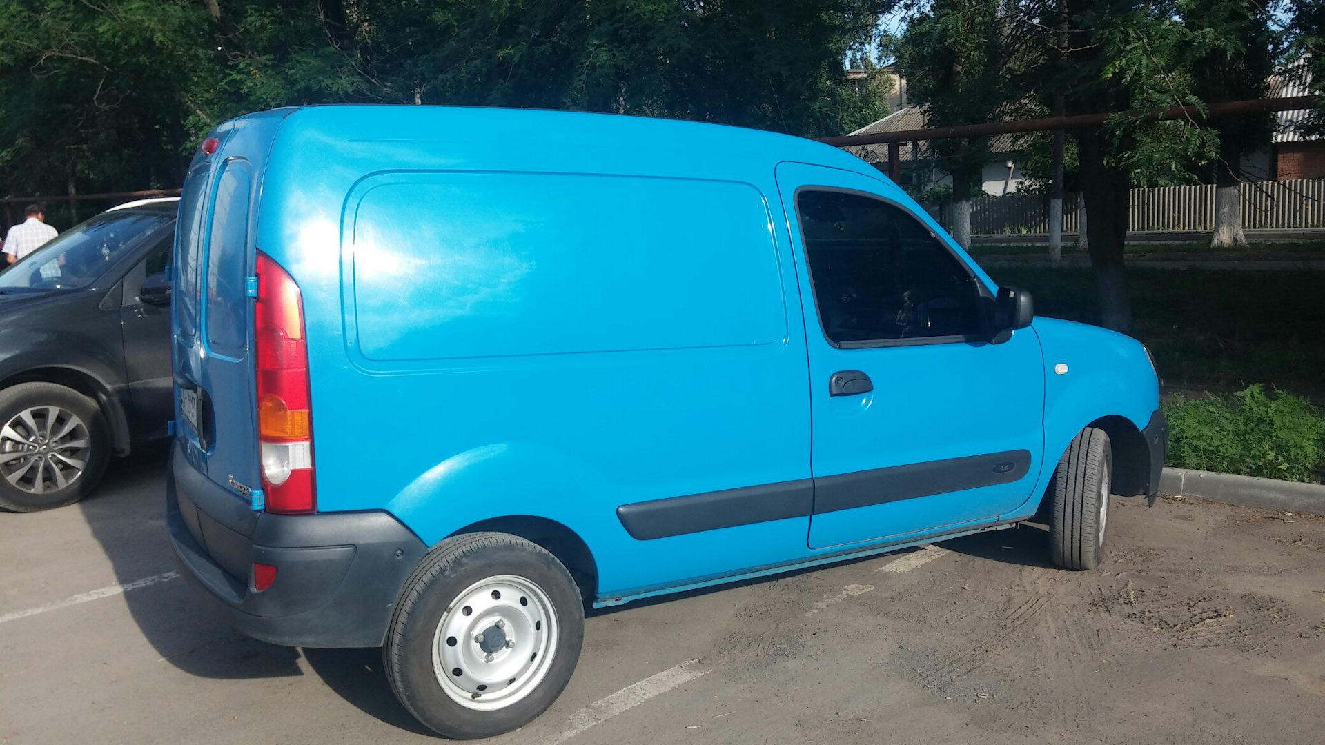 Renault Kangoo (1G) 1.4 бензиновый 2007 | Синий пирожок) на DRIVE2