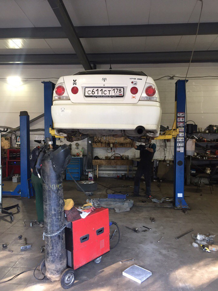 16 часов в сервисе или как менять сайлентблоки — Toyota Altezza, 2 л ...