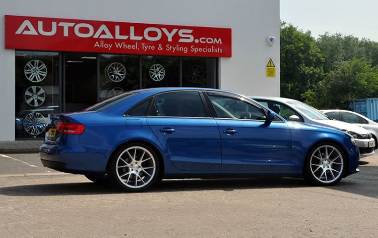литые диски INFORGED IFG-23 silver на Audi A4 в размере 19'' 112x5 ET35 ...