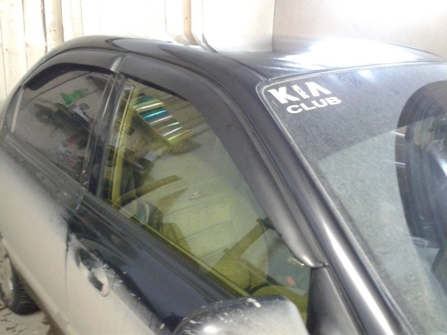 Тонирование пленкой Sun Control 80% yelow — KIA Spectra, 1,6 л., 2007 ...