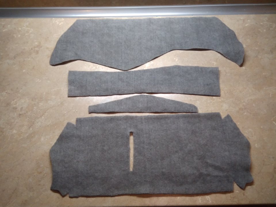 Выкройки из карпета — Volkswagen Golf Variant (Mk3)