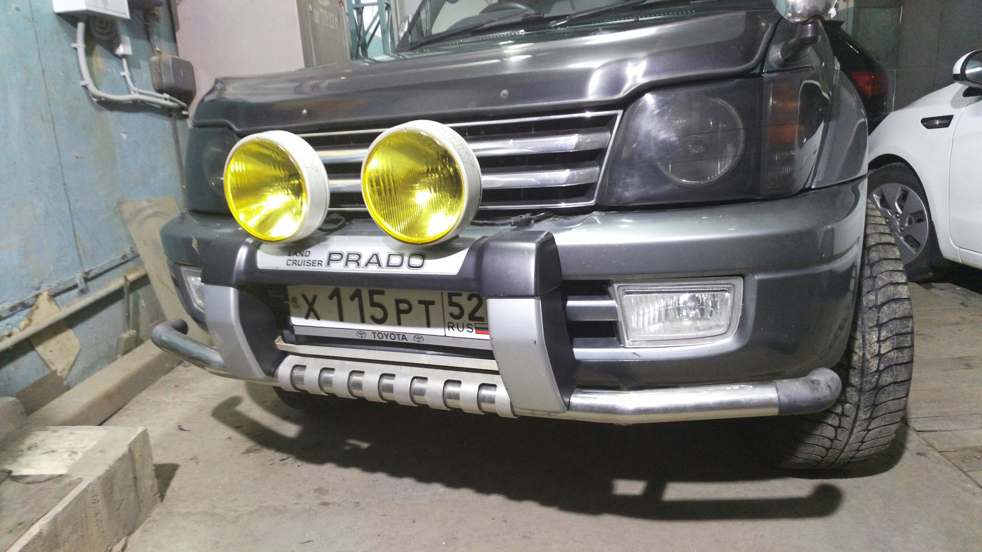 Prado 90 фары круглые