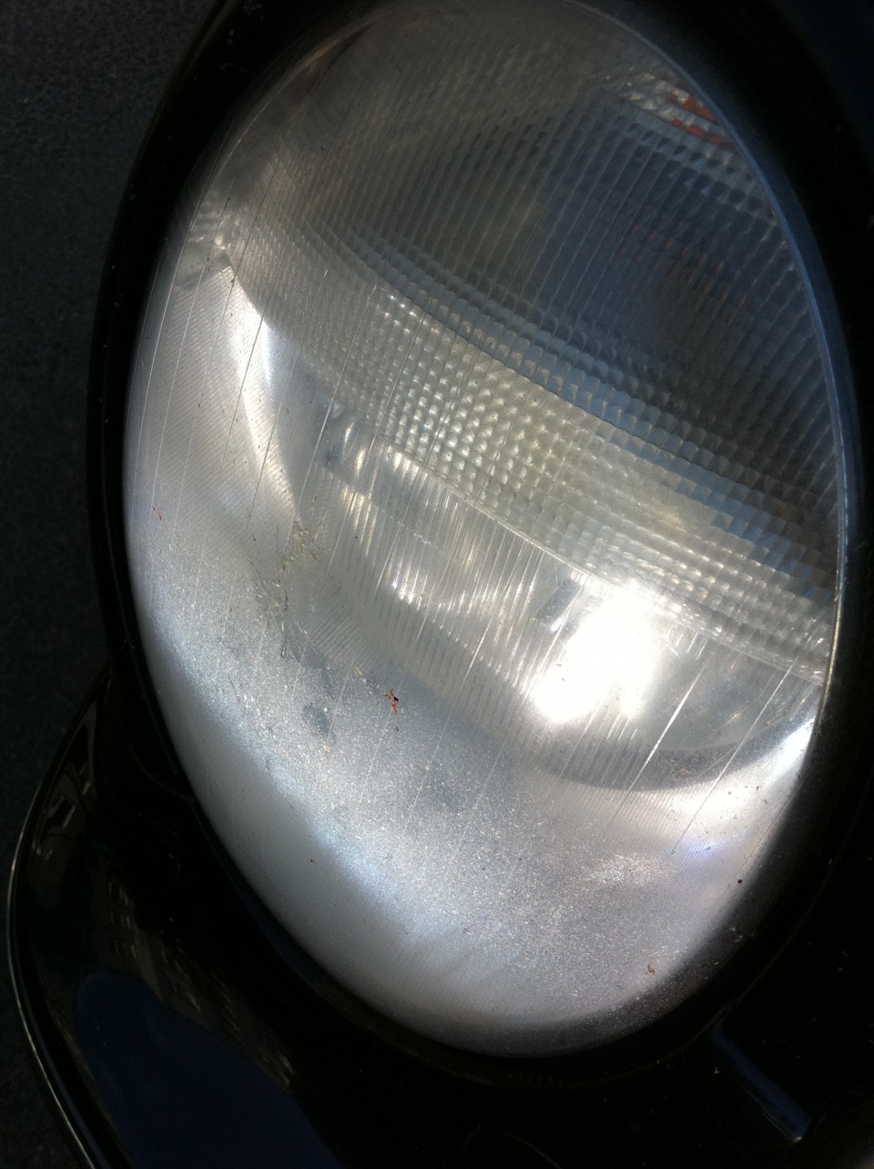 Полировка фар — Mercedes-Benz E-class (W210), 2,8 л, 2001 года | мойка ...