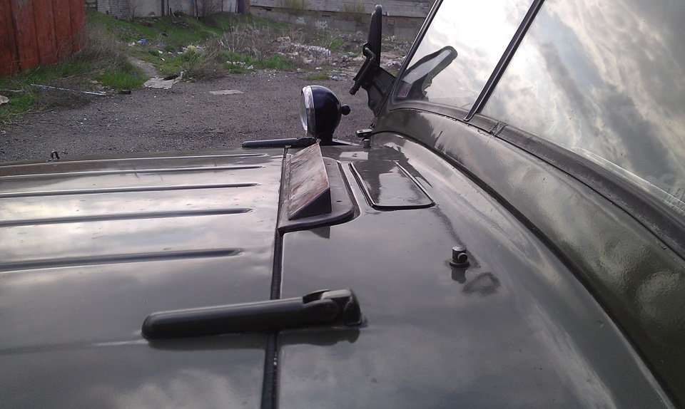 Диффузор на доп. радиатор. Ящик под сиденье ч.2 — УАЗ 469, 3,5 л, 1973 ...