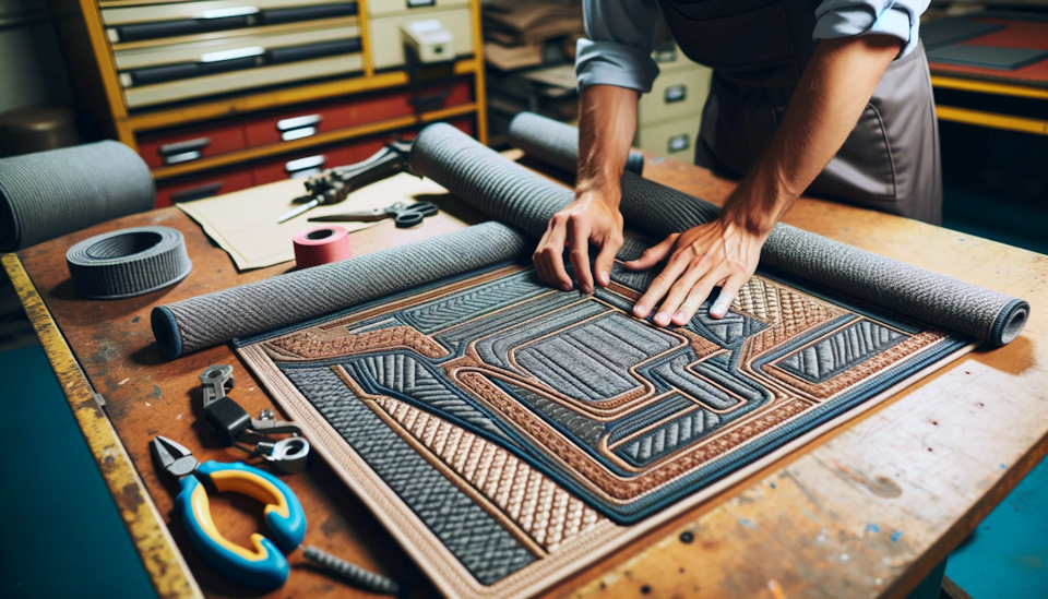 Пошив оригинальных ковриков в салон: удобство и стиль — Куписалон на DRIVE2