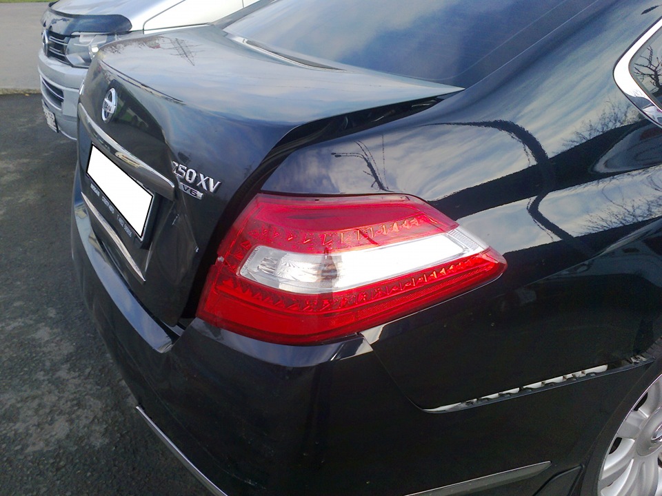 догнали…сзади. — Nissan Teana (J32), 2,5 л, 2011 года | ДТП | DRIVE2