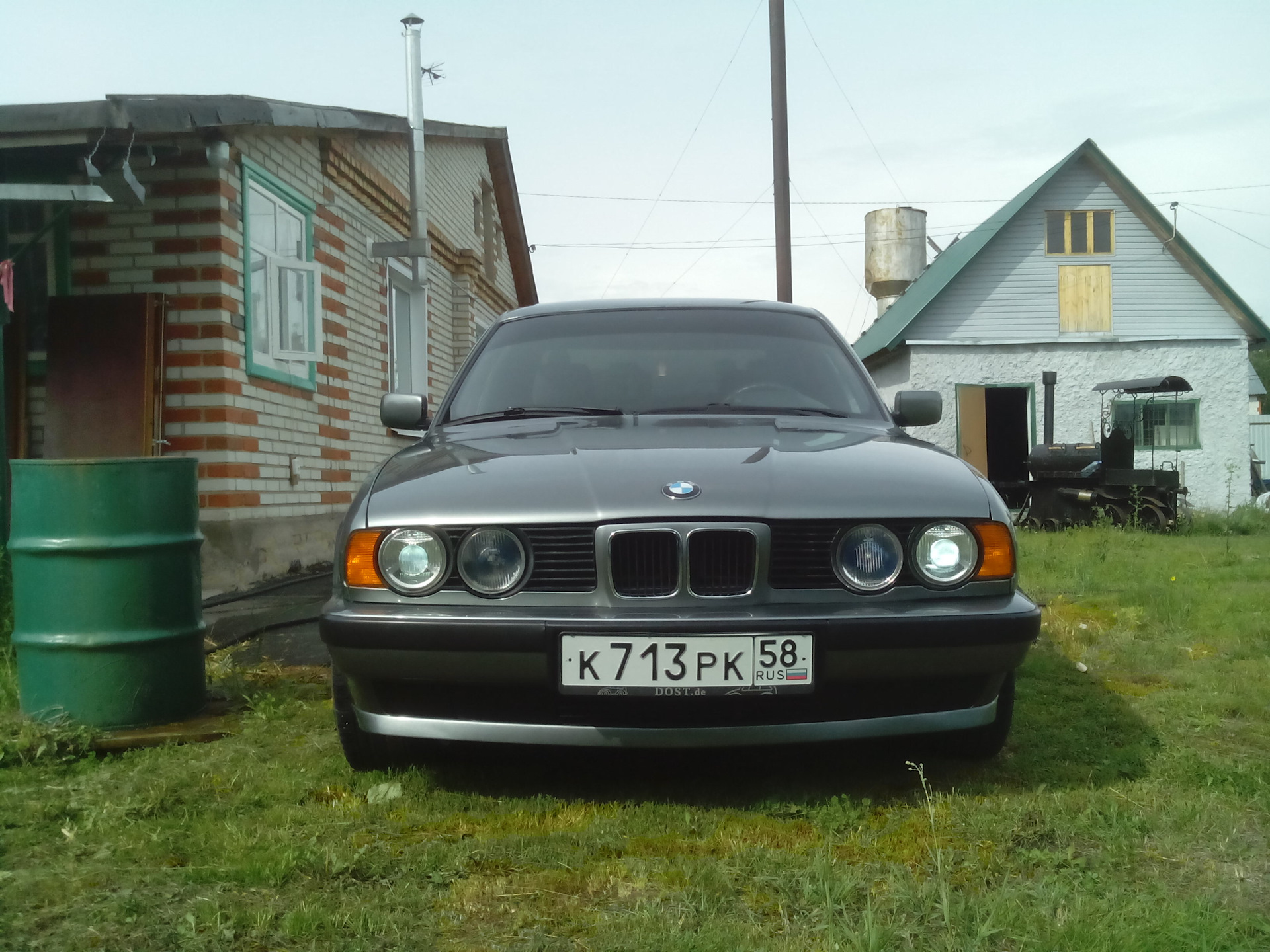 Заводской ксенон на е34 — BMW 5 series (E34), 2 л, 1991 года | электроника  | DRIVE2