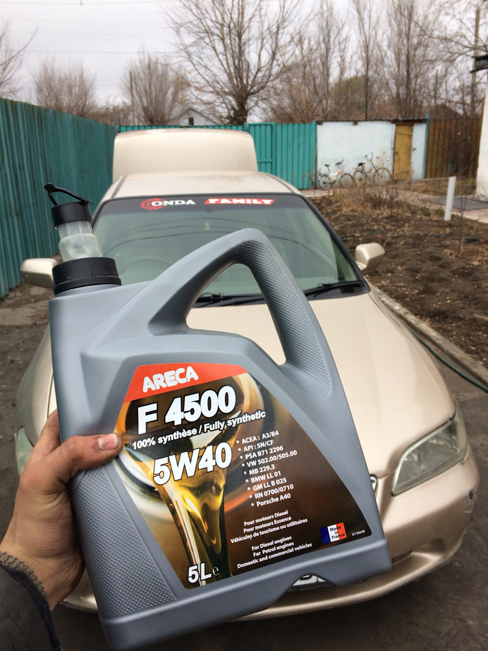 Льём французское в япошку — Honda Accord (6G), 2,3 л, 2000 года ...