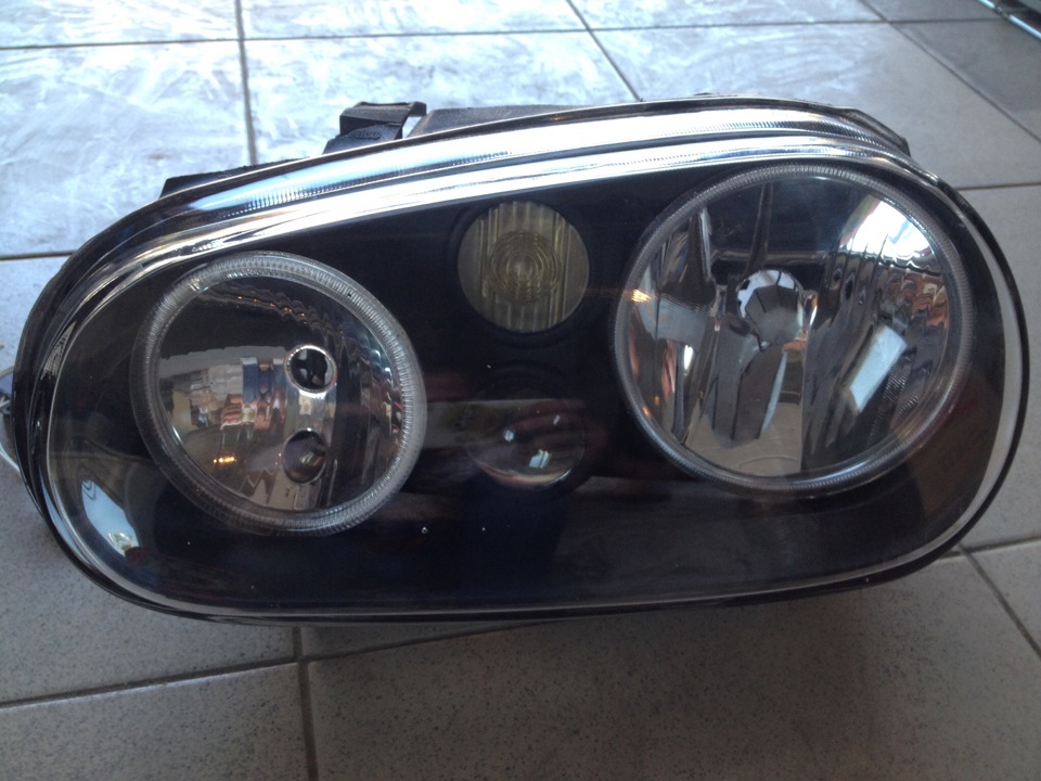 Старый баян о фарах ч.1 — Volkswagen Golf Mk4, 1,9 л, 2001 года ...